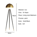 Nordic Mushroom Design LED Floor Lamp for Home Office Decor by Axyaa