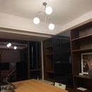 Axyaa Glass Ball Chandelier Pendant Light - Scandinavian Style Ceiling Lamp