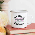 Axyaa Atsem Top Mug | Enamel Coffee Cup School Gifts