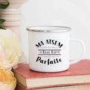 Axyaa Atsem Top Mug | Enamel Coffee Cup School Gifts