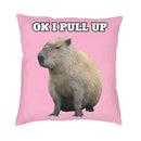 Axyaa Capybara Home Cushion Cover - Nordic Throw Pillow Cover