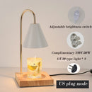 Axyaa Melting Candle Warmer Lamp with Timer for Home Bedroom Decor
