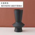 Axyaa Minimalist Ceramic Vase for Flowers and Desk Decoration