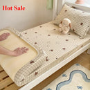 Axyaa Cotton Printing Student Dorm Bed Hat Set, Anti-Mite, Comfortable & Breathable