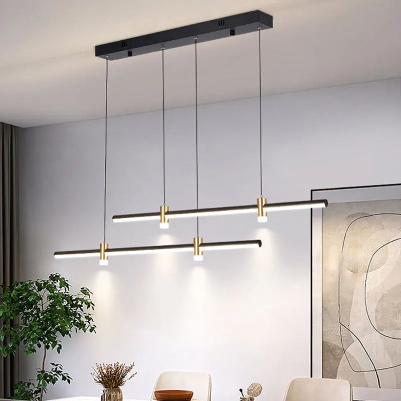 Axyaa Modern LED Pendant Chandelier for Dining Kitchen Home Decor