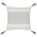 Axyaa Tufted Knit Tassel Cushion Cover 45x45cm Linen Throw Pillowcase