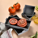 Axyaa Grey Silicone Air Fryer Liners - Set of 4