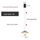 Axyaa Minimalist Retro Chandelier for Living Room Bedroom Dining Bar