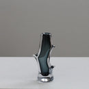 Axyaa Glass Vase Branch Fork Shape Thick Straight Bottle Floral Arrangement Accessories