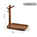 Axyaa Tree Key Storage Tray | Creative Desktop Key Hanger Display Shelf