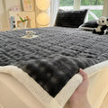 Axyaa Winter Warm Plush Mattress Topper - Super Soft & Cozy Foldable Bed Cover