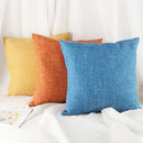 Axyaa Orange Cushion Cover 45x45 Modern Decorative Pillowcase for Home Sofa