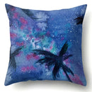 Axyaa Galaxy Print Pillowcase - Decorative Polyester Cushion Cover for Home Sofa