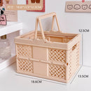 Axyaa Desktop Cartoon Storage Basket Organizer - Kawaii & Portable Solution