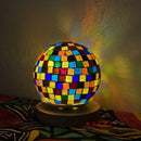 Axyaa Turkish Mosaic Lamp DIY Material Package Glass Night Light Handmade Gift