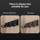 Axyaa Space Aluminum Kitchen Bathroom Hooks Storage Rack - Wall Hanging Household Accessories