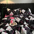 Axyaa Purple Floral Bedding Set for Twin, Full, Queen Sizes