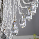 Spiral Crystal Chandelier Staircase LED Hanging Lamp Axyaa Modern Pendant Light