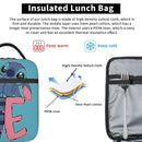 Axyaa Stitch Lunch Bag Cooler Container for Work - Insulated Thermal Lunch Box