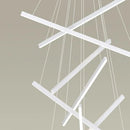 Axyaa Modern Ceiling Chandeliers - Elegant Hanging Light Fixture for Indoor Dining and Living Room