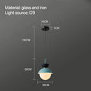 Axyaa Macaron Pendant Light for Bedroom Living Room Decor