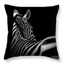 Axyaa Zebra Print Polyester Cushion Cover 45X45cm for Home Decor