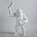 Axya Resin Monkey Table Lamp for Modern Living Room and Bedroom Decor