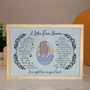 Axyaa Custom Photo Night Light Up Picture Frames for Unique In Memory Tribute