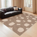 Axyaa Retro Style Large Area Rug, Soft Fluffy Living Room Bedroom Carpet