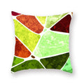 Abstract Geometric Print Polyester Pillowcase by Axyaa - Home Decor Sofa Chair Car Pillow Cover
