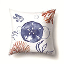 Axyaa Animal Print Polyester Throw Pillow Cover 45x45CM