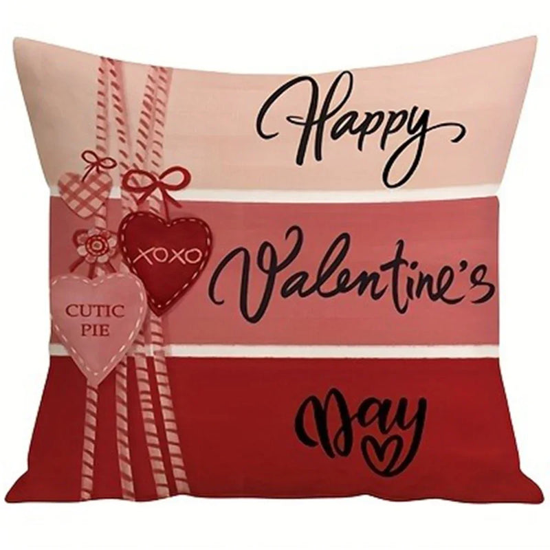 Axyaa Love Balloon Bear Decorative Pillowcase for Home Sofa Cover