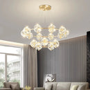 Axyaa LED Ceiling Lamp Chandelier for Modern Bedroom and Dining Room