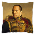 Axyaa Rock Face Cushion Cover: Funny Meme Throw Pillow for Home Decoration