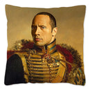 Axyaa Rock Face Cushion Cover: Funny Meme Throw Pillow for Home Decoration