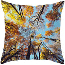 Axyaa Vintage Forest Pattern Pillow Case - Designer Sofa Cushion Cover