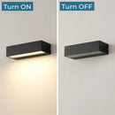 Axyaa Outdoor LED Wall Sconce Light - Waterproof Street Porch Lamp