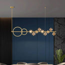 Axyaa Modern LED Pendant Chandeliers for Living and Dining Room Lighting