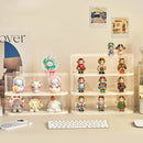 Axyaa Acrylic Display Cabinet for LEGO & Action Figures, Transparent Box for POP MART