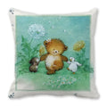 Axyaa Spring Animal Cushion Cover - Fairy Tale Theme