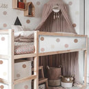 Boho Polka Dots Wall Stickers Axyaa Nursery Decor Peel & Stick Waterproof Kids Room