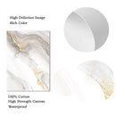 Axyaa Grey Marble Abstract Wall Art Canvas Poster Modern Luxury Print
