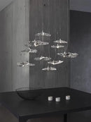 Axyaa Lotus Leaf Pendant Light for Hotel Banquet Hall, Restaurant, Living Room