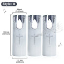 Axyaa Flameless Music Speaker Candle Lamp: Swinging Flame, LED Electric, Church & Cemetery