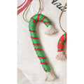 Axyaa Handmade Woven Tapestry Small Christmas Tree Circle Walking Stick Decoration