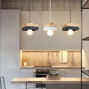 Axyaa Solid Wood Chandelier LED Light for Bedroom, Restaurant, and Balcony
