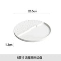 Axyaa Ceramic Decorative Dinner Plates Set for Kitchen Dining Home