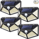 Axyaa 100 LED Solar Wall Lights with Motion Sensor for Outdoor Garden