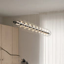 Axyaa LED Pendant Chandelier: Stylish Indoor Ceiling Lighting for Living Room Decor