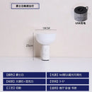 Axyaa Marble Table Lamp with USB Charging - Touch Switch Desk Light for Home